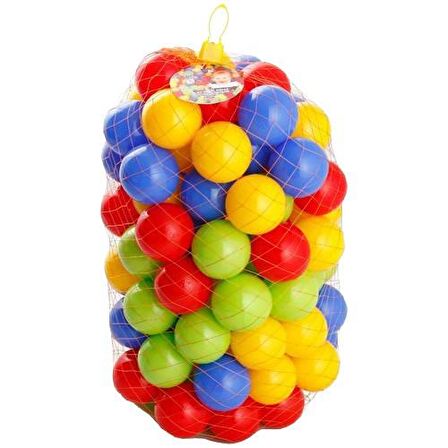 Pilsan Oyun Havuz Topu 7 cm - 100'lü Fileli