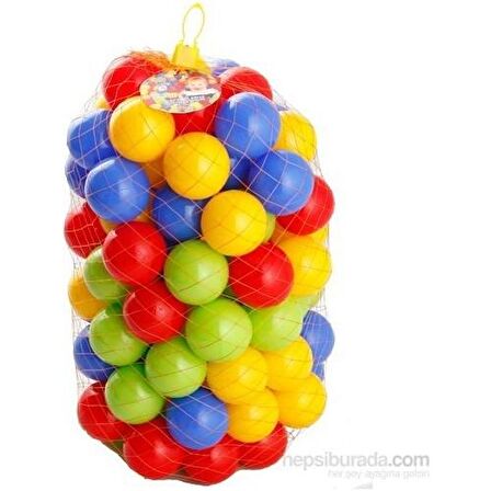 Pilsan Oyun Havuz Topu 7 cm - 100'lü Fileli