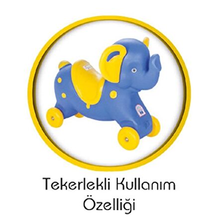 Pilsan Sallanan Fil - Mavi