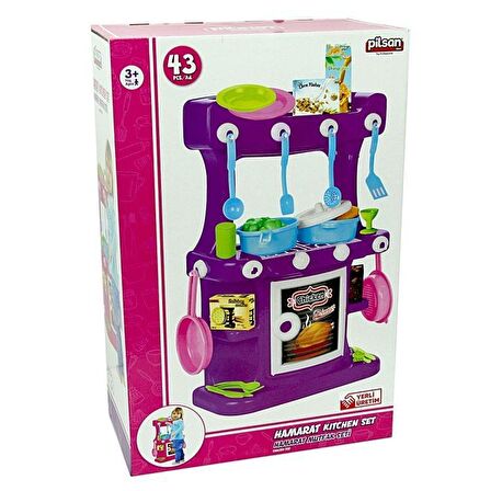 Pilsan Hamarat Mutfak Seti Ayaklı Eflatun