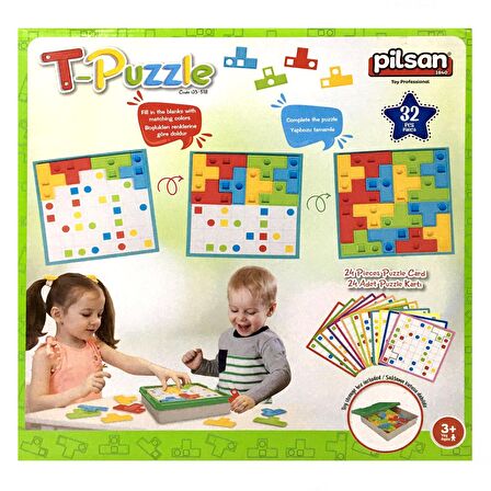 Pilsan Yaşam 32 Parça Çocuk Puzzle