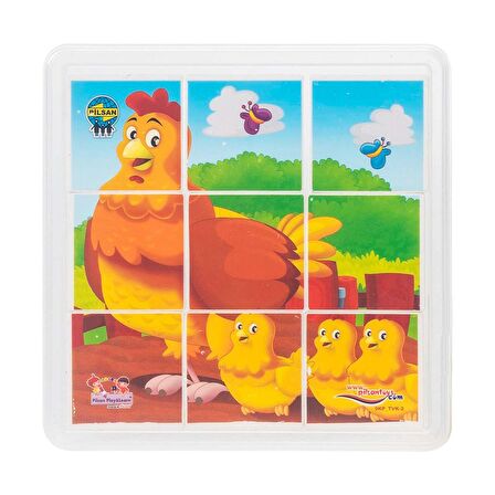 Pilsan Yaşam 9 Parça Çocuk Puzzle