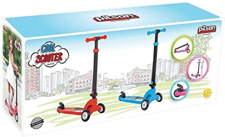 PİLSAN COOL SCOOTER KIRMIZI 07358