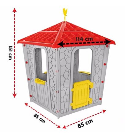 Pilsan Oyuncak Taş Ev Oyun Evi