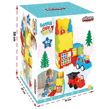 Pilsan Oyuncak Dahi Şehir Seti 03561