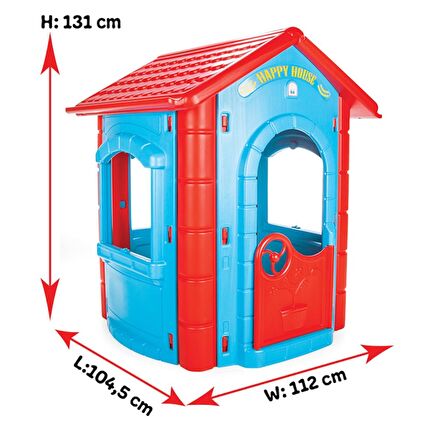 Pilsan Mutlu Çocuk Evi - Happy House - Çocuk Oyun evi
