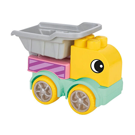 03 607 MASTER BLOKLAR İNŞAAT KAMYONLARI SETİ