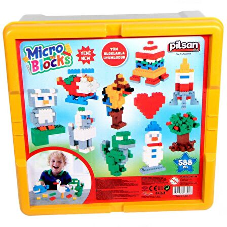 Klasik Mikro Bloklar Serisi - 588 Parça