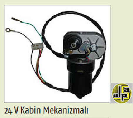 Unıversal Silgi Motoru-24v Kabin Mekanizmalı - Sgr-56114