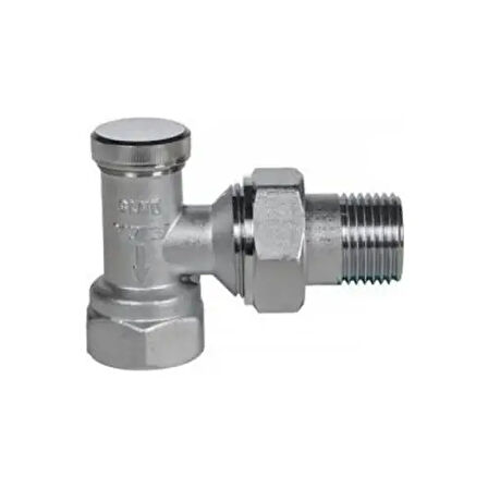Eca Radyatör Geri Dönüş Valfi Köşe 1/2"