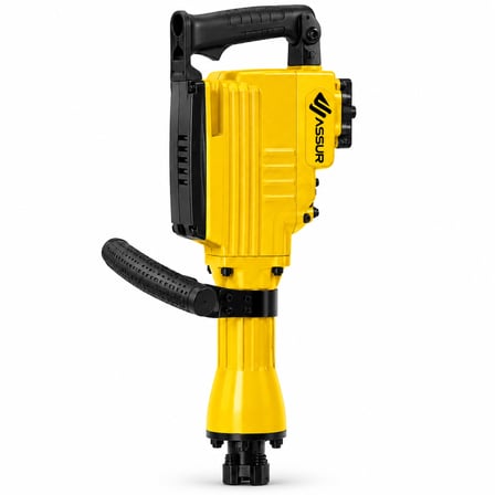 ASSUR Profesyonel Elektrikli Kırıcı Yıkım Çekici Sarı Çantalı Set