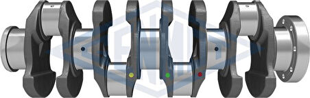 Ford Krank Komple Transıt 2.2-2.4 V184-V347-V-362-V363-Boxer III-Jumper III ( Dovme ) - Genmot 1068-1