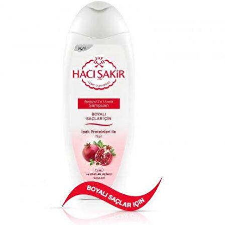 Hacı Şakir Boyalı Saçlar İçin Renk Koruyucu Şampuan 500 ml