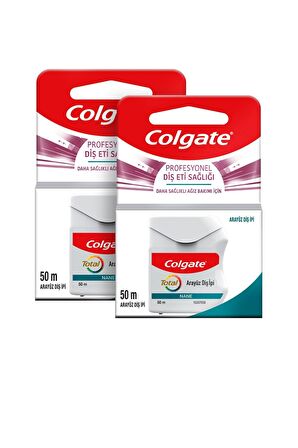 Colgate Profesyonel Diş Eti Sağlığı Diş İpi 50 m 2 Adet