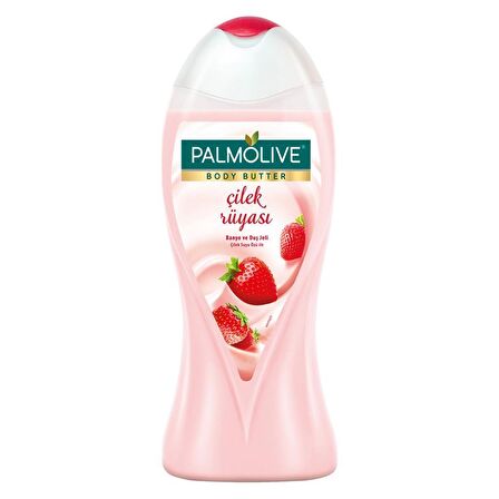 Palmolive Body Butter Çilek Aromalı Rahatlatıcı Doğal Tüm Ciltler İçin Duş Jeli 750 ml