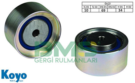 Otokar Ticarı Alternator Gergi Rulmanı Otokar M.2010 Demir - Bms 193
