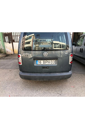 Vw Caddy Krom Stop Çerçeve 2 Prç. 2004-2015 Arası P.çelik