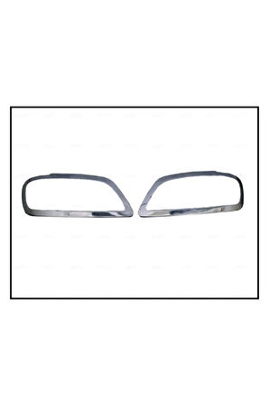 Vw Caddy  Uyumlu  Krom Far Çerçevesi 2 Prç. 2004-2010 Arası P.çelik