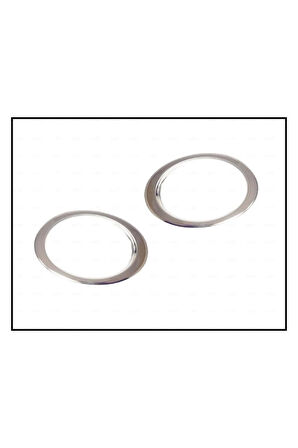 Vw Caddy Krom Sis Farı Çerçevesi 2 Prç. 2010-2015 Arası P.çelik