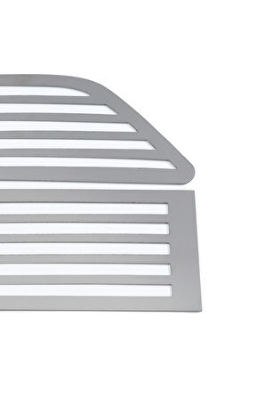 Vw Crafter Krom Havalandırma Çerçevesi 2 Parça 2012 Üzeri Paslanmaz Çelik