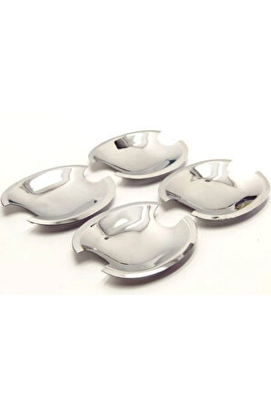 Vw Golf 4 Krom Dış Kapı Kolu Tası 4 Kapı 1998-2004 Arası Paslanmaz Çelik Uyumlu