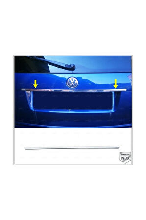 Vw Golf 5 Plus Krom Bagaj Çıtası 2004-2013 Arası Paslanmaz Çelik