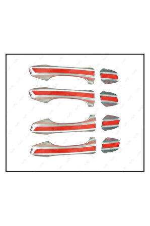 Vw Golf 6 Krom Kapı Kolu 4 Kapı 2009-2013 Arası P.çelik