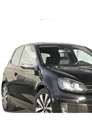 Vw Golf 6 Krom Ayna Kapağı 2 Prç. 2009-2013 Arası P. Çelik