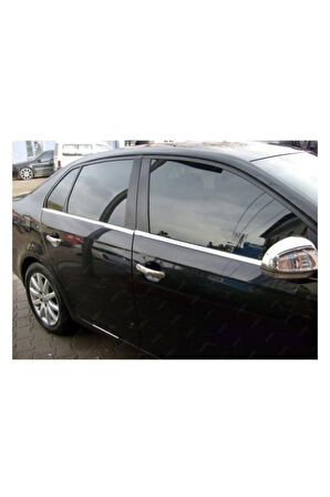 Vw Jetta Krom Cam Çıtası 4 Prç. 2005-2011 P. Çelik