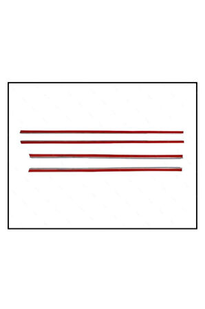 Vw Jetta Krom Cam Çıtası 4 Prç. 2005-2011 P. Çelik