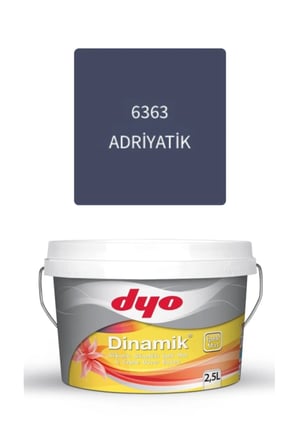 Dinamik Silikonlu Silinebilir Ipek Mat Iç Cephe Duvar Boyası 2.5 Lt