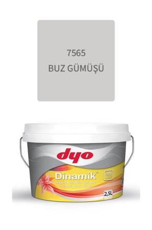 Dinamik Silikonlu Silinebilir Ipek Mat Iç Cephe Duvar Boyası 2.5 Lt