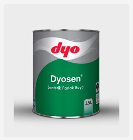 DYOSEN SENTETİK YAĞLI BOYA ÜRGÜP BEYAZ 2,5 LT 1129