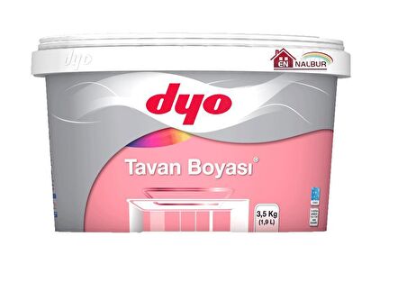 DYO TAVAN BOYASI BEYAZ 3,5KG 2,2LT