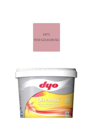 Dinamik Silikonlu Silinebilir Ipek Mat Iç Cephe Duvar Boyası 7.5 Lt