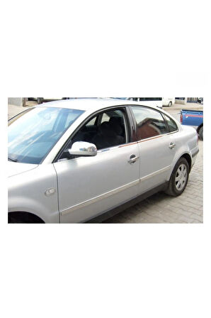 Vw Passat 3b Krom Cam Çıtası 6 Prç. 1996-2005 Arası P. Çelik