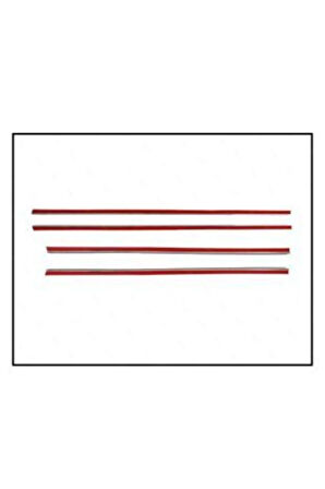 Vw Polo Krom Cam Çıtası 4 Parça 2001-2009 Arası Paslanmaz Çelik