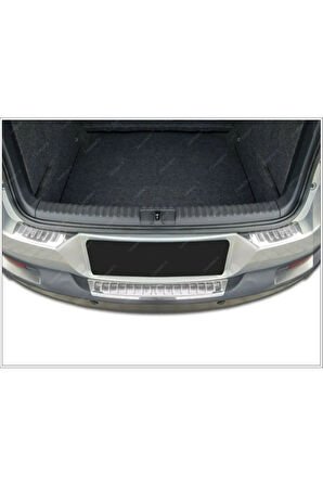 Vw Tiguan Uyumlu Krom Arka Tampon Üstü Koruma 3 Parça 2007-2016 Arası Paslanmaz Çelik