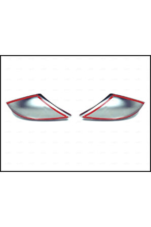 Vw Touareg Uyumlu Krom Ayna Kapağı 2 Prç. 2010-2014 P. Çelik