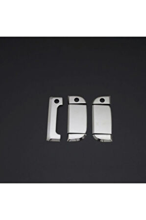 Vw T4 Uyumlu Krom Kapı Kolu 3 Kapı 1995-2003 Paslanmaz Çelik