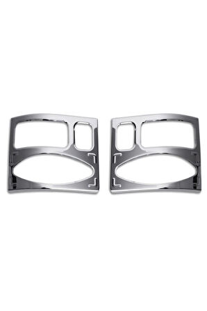 Vw T4 Transporter Krom Stop Çerçeve 2 Parça 1995-2003 Arası Paslanmaz Çelik Uyumlu