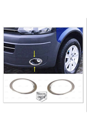 Vw T5 Transporter Krom Sis Çerçevesi 2 Prç 2010-2015 P.çelik