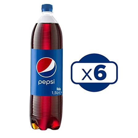 Pepsi 1,5 lt x 6 Adet