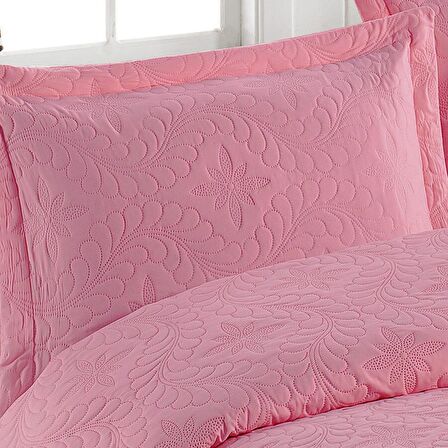 Örtüm Ivy Rose Çift Kişilik Microfiber Kapitone Yatak Örtüsü