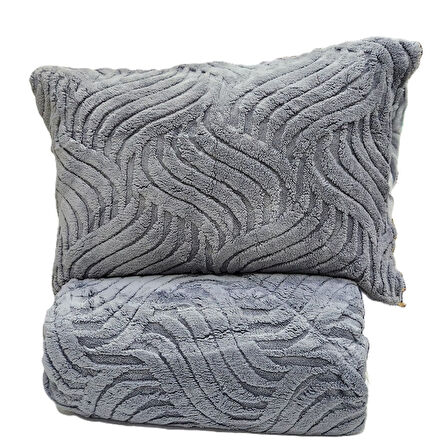 COMFORT YORGAN SETİ ÇİFT KİŞİLİK LUMOS GRİ