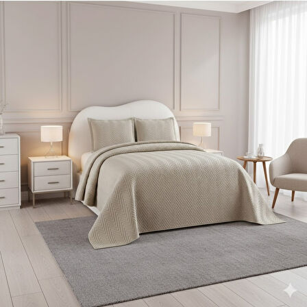 NUBUK YATAK ÖRTÜSÜ TEK KİŞİLİK MALTA TAŞ