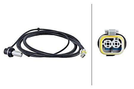 Man Truck Abs Sensoru Arka Sol L Tip Uzun Man Tga 00> Tgx Tgs 07>  2150 MM - Hella 6pu230048-421