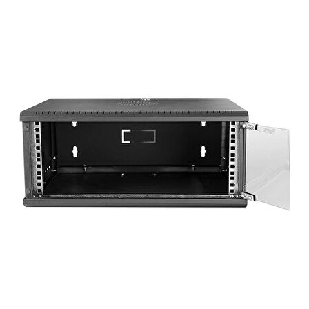 Elitstore 4U Soho Rack Kabin 19 inc W 530mm D 400mm Siyah