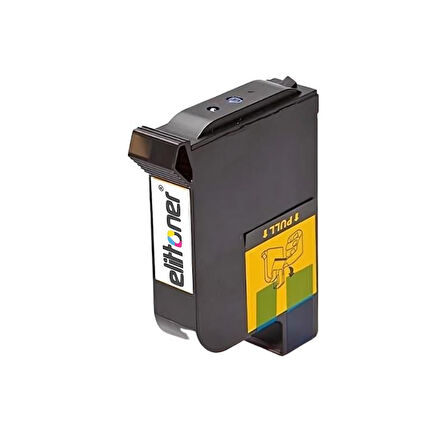 Elittoner Hp Mürekkep Kartuş No:45 Plotter Cartridge 2D-Kodlama (51645AE) Siyah,