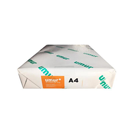 Umur A4 Gramajlı Fotokopi Kağıdı 120 gr 1 Paket 250 Yaprak
